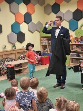 Pan Iluzjonista w naszym przedszkolu